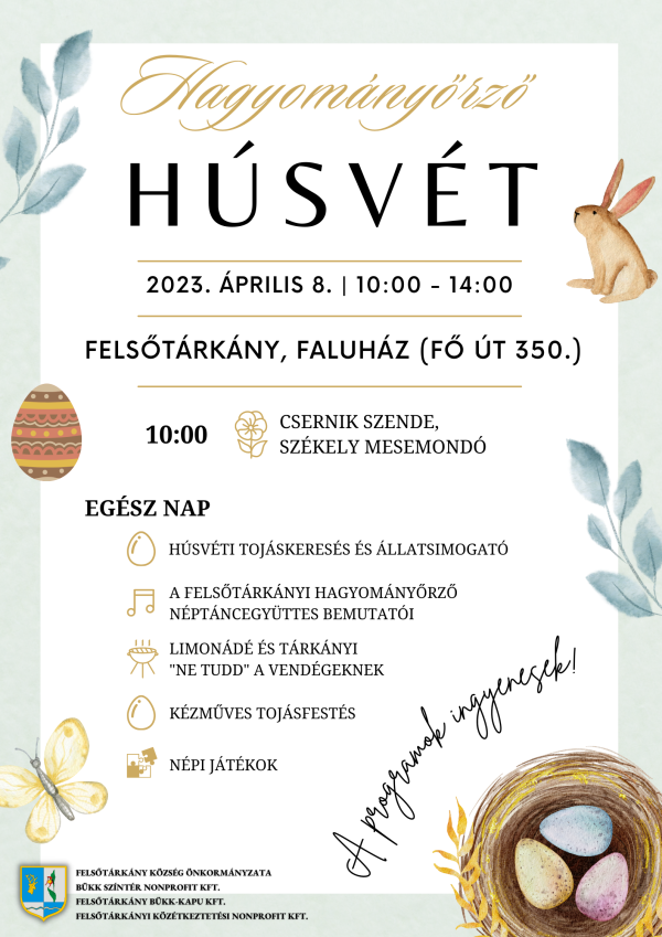 Hagyományőrző Húsvét a Faluházban