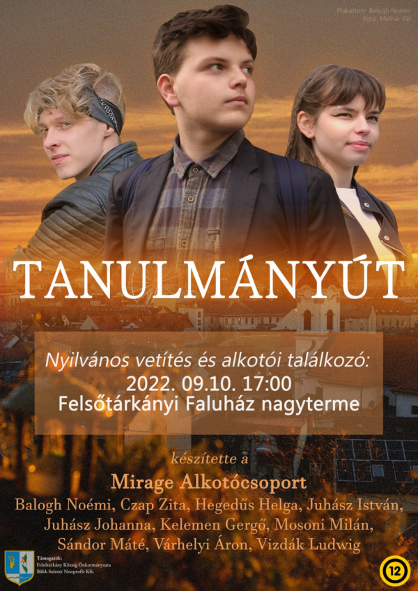 Mirage Alkotócsoport: Tanulmányút - nyilvános vetítés és alkotói találkozó