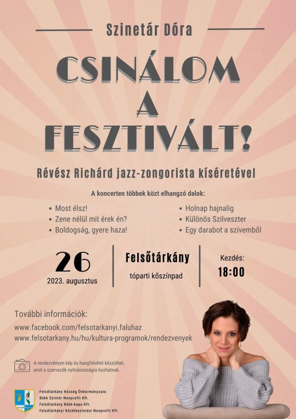 Szinetár Dóra - Csinálom a fesztivált!