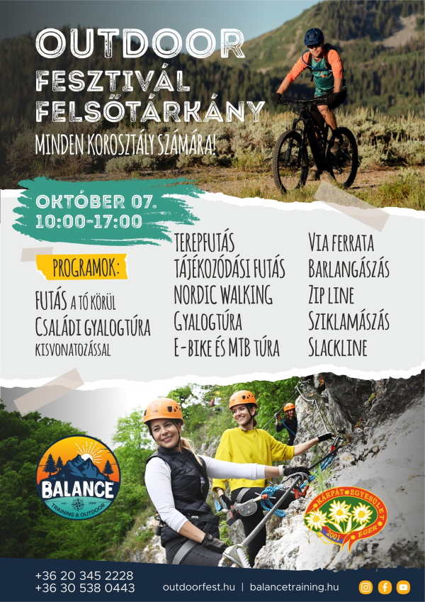 Outdoor fesztivál, Felsőtárkány