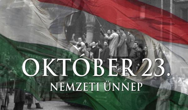 Megemlékezés az 1956-os forradalom és szabadságharc tiszteletére
