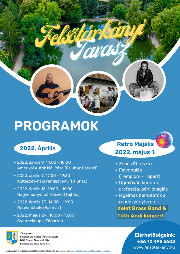 Tavaszi programok 2022