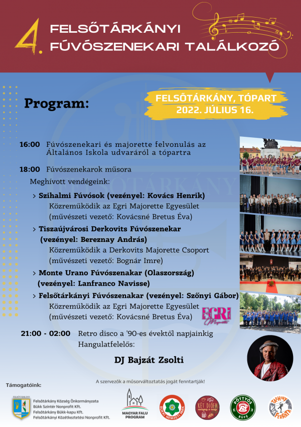 IV. Felsőtárkányi Fúvószenekari Találkozó